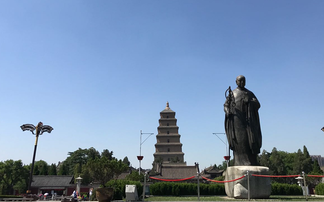 Day 5 - Xi'an to Hangzhou by air after visit to Big Wild Goose Pagoda and Provincial Musuem