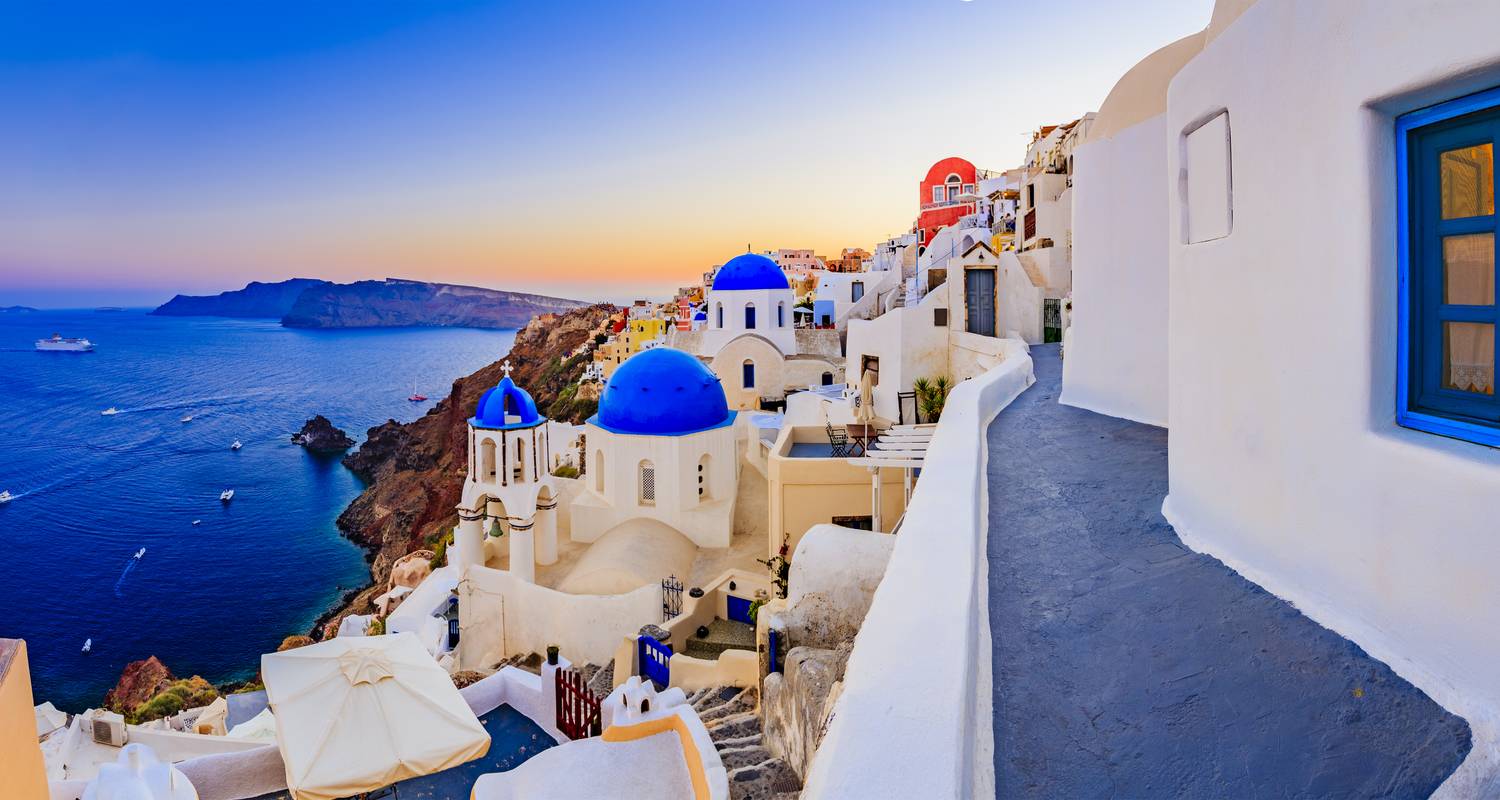 Explore Athens, Mykonos & Santorini