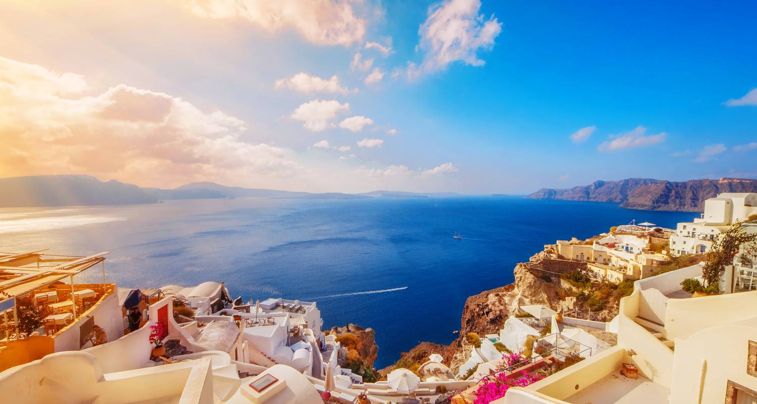 Explore Athens & Island Hopping Mykonos-Santorini